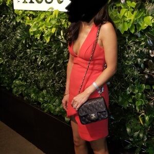 NBD Dries Dress Red XS Homecoming